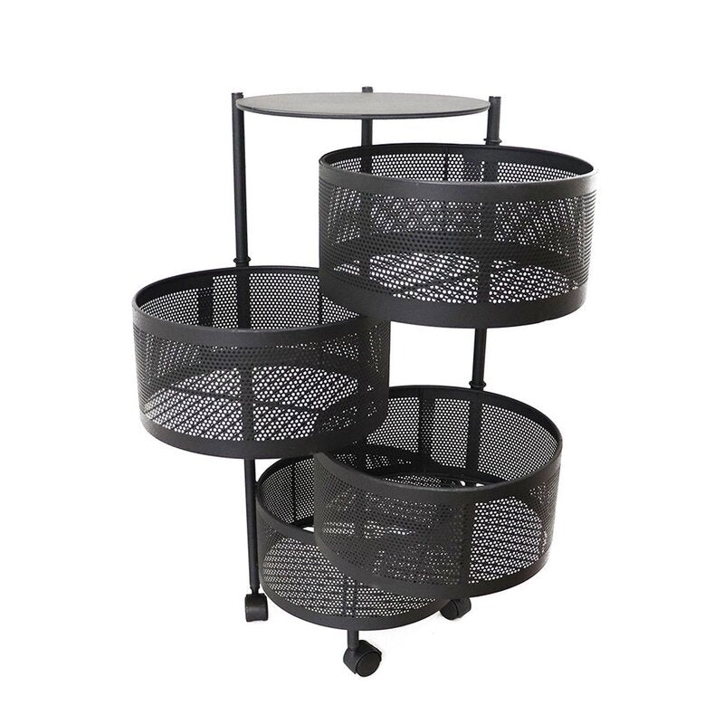 Bar Trolley : 4 Shelves Bar Trolley