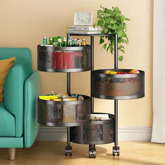 Bar Trolley : 4 Shelves Bar Trolley