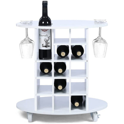 Bar Trolley: Circular Bar Trolley