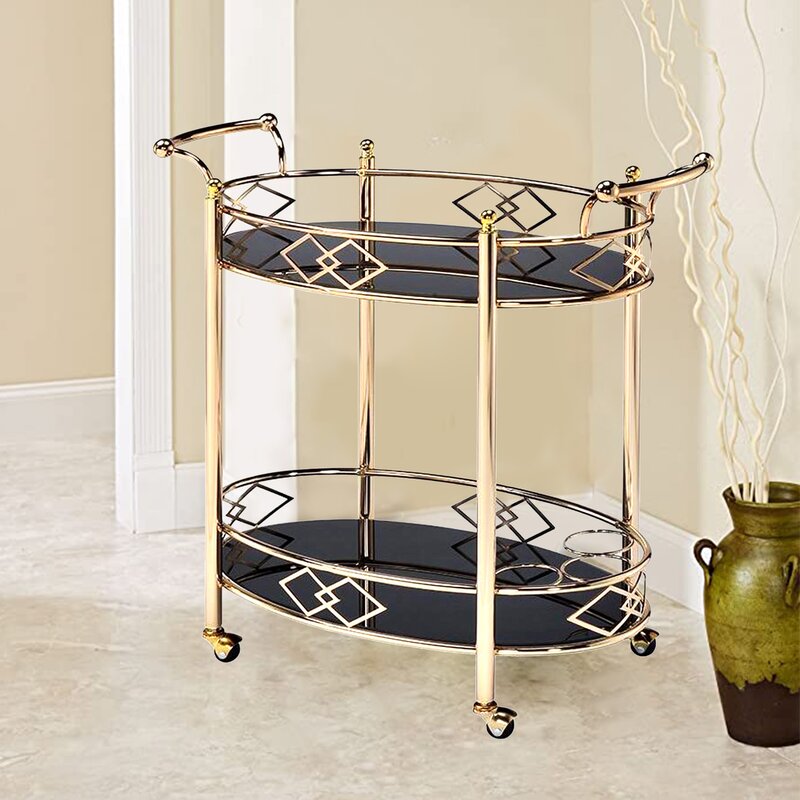 Bar Trolley: Oval Bar Trolley