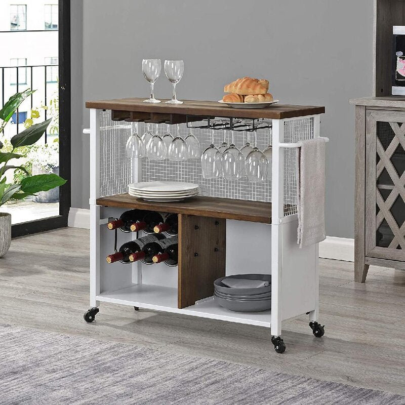 Bar Trolley: Rectangular Bar Trolley