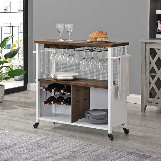 Bar Trolley: Rectangular Bar Trolley