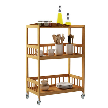 Bar Trolley : Wooden Bar Trolley