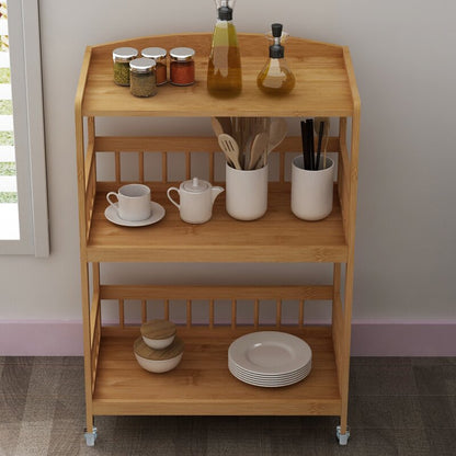 Bar Trolley : Wooden Bar Trolley