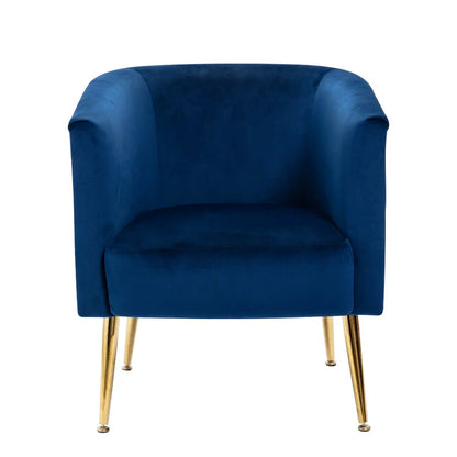 Barrel Chair: 25.2'' Wide Velvet Barrel Chair