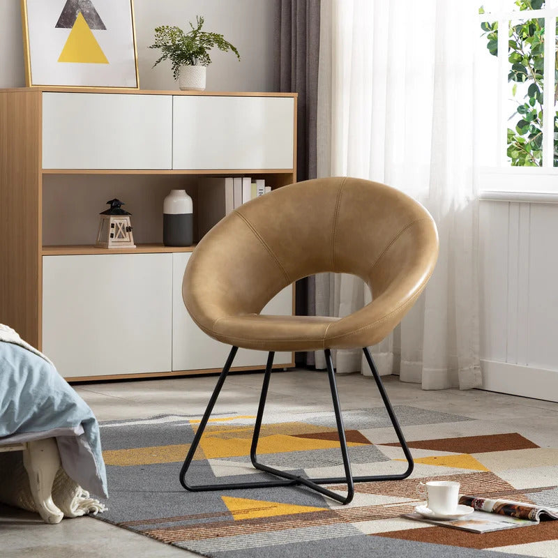 Barrel Chair: 26.75'' Wide Barrel Chair