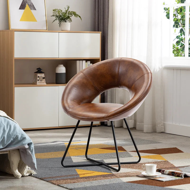 Barrel Chair: 26.75'' Wide Barrel Chair