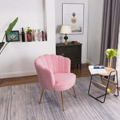 Barrel Chair: 26'' Wide Velvet Barrel Chair