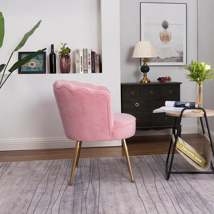 Barrel Chair: 26'' Wide Velvet Barrel Chair