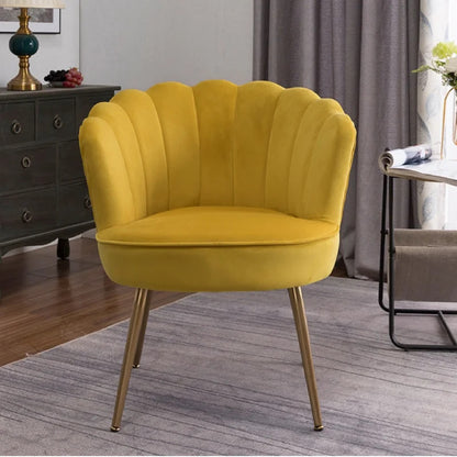 Barrel Chair: 26'' Wide Velvet Barrel Chair