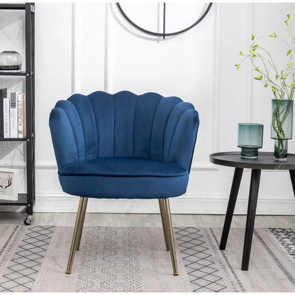 Barrel Chair: 26'' Wide Velvet Barrel Chair