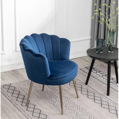 Barrel Chair: 26'' Wide Velvet Barrel Chair