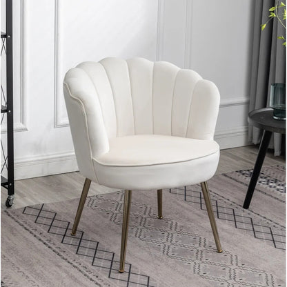 Barrel Chair: 26'' Wide Velvet Barrel Chair