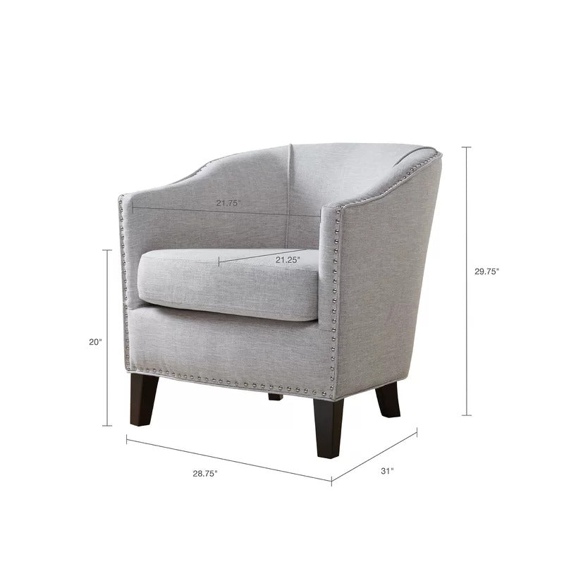 Barrel Chair: 28.75'' Wide Barrel Chair