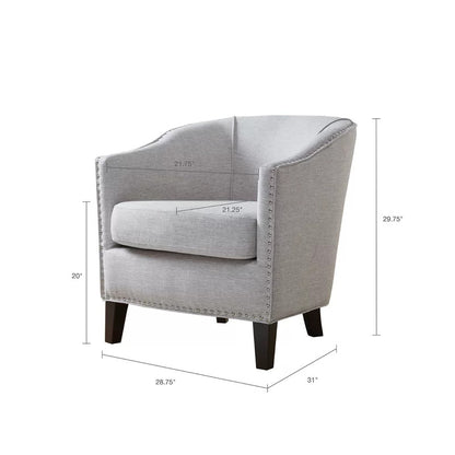 Barrel Chair: 28.75'' Wide Barrel Chair