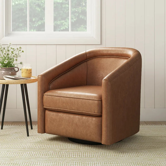 Barrel Chair: 28.7'' Wide Barrel Chair