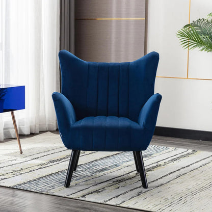 Barrel Chair: 29.13'' Wide Velvet Barrel Chair