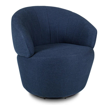 Barrel Chair: 29.1'' Wide Swivel Barrel Chair