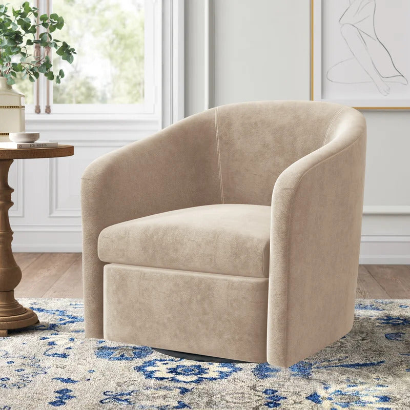 Barrel Chair: 29.75'' Wide Barrel Chair