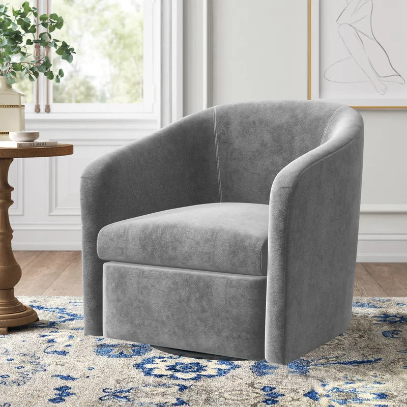 Barrel Chair: 29.75'' Wide Barrel Chair