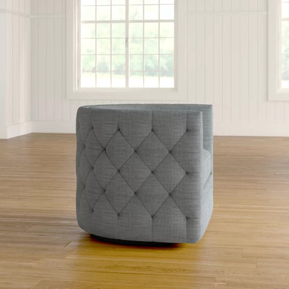 Barrel Chair: 30.3'' Wide Tufted Barrel Chair