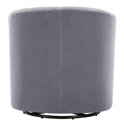 Barrel Chair:  30.3'' Wide Velvet Barrel Chair