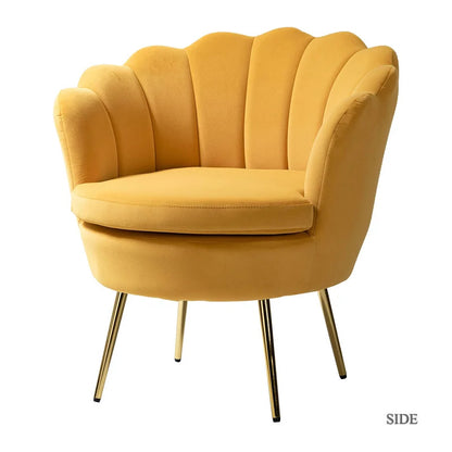Barrel Chair: 30'' Wide Velvet Barrel Chair