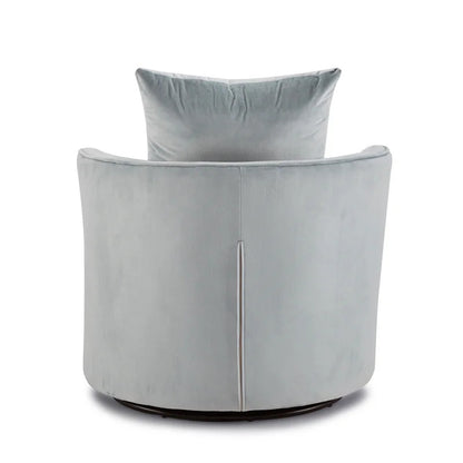 Barrel Chair: 31.6'' Wide Velvet Barrel Chair