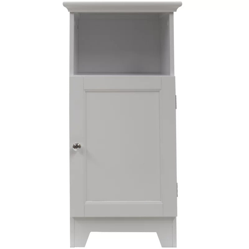 Bathroom Cabinets: 13.37" W x 27.63" H x 12" D Free-Standing Bathroom Cabinet
