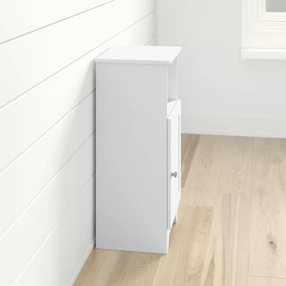 Bathroom Cabinets: 13.38'' W x 27.63'' H x 11.75'' D Free-Standing Bathroom Cabinet