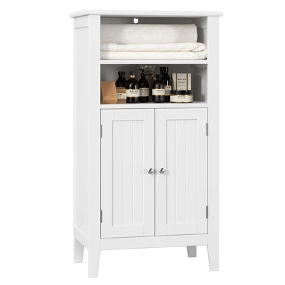 Bathroom Cabinets: 19.7'' W x 36.4'' H x 11.8'' D Free-Standing Bathroom Cabinet