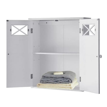 Bathroom Cabinets: 20'' W x 24'' H x 7'' D Wall Mounted Bathroom Cabinet