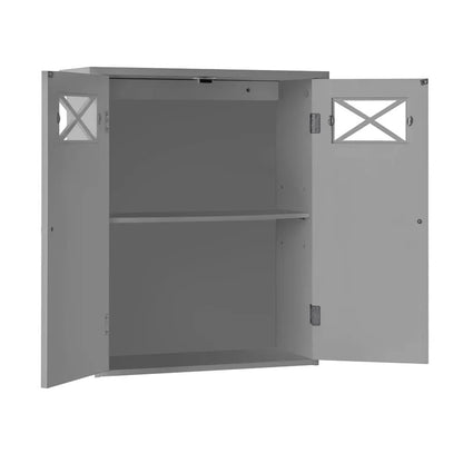Bathroom Cabinets: 20'' W x 24'' H x 7'' D Wall Mounted Bathroom Cabinet