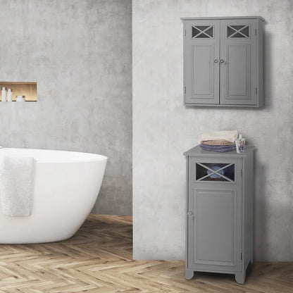 Bathroom Cabinets: 20'' W x 24'' H x 7'' D Wall Mounted Bathroom Cabinet