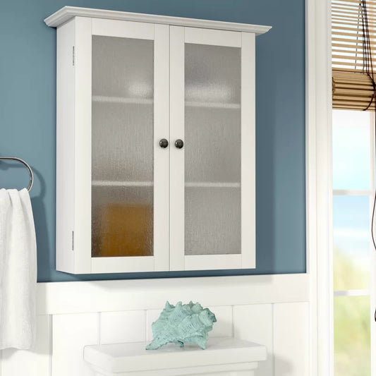 Bathroom Cabinets: 22.25'' W x 25'' H x 8'' D Bathroom Cabinet