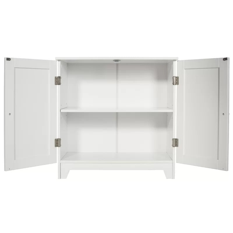 Bathroom Cabinets: 23.6'' W x 11.75'' D Free-Standing Bathroom Cabinet