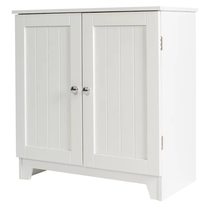 Bathroom Cabinets: 23.6'' W x 11.75'' D Free-Standing Bathroom Cabinet