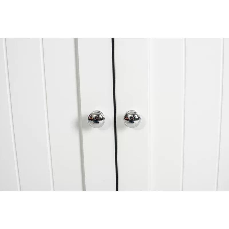 Bathroom Cabinets: 23.6'' W x 11.75'' D Free-Standing Bathroom Cabinet