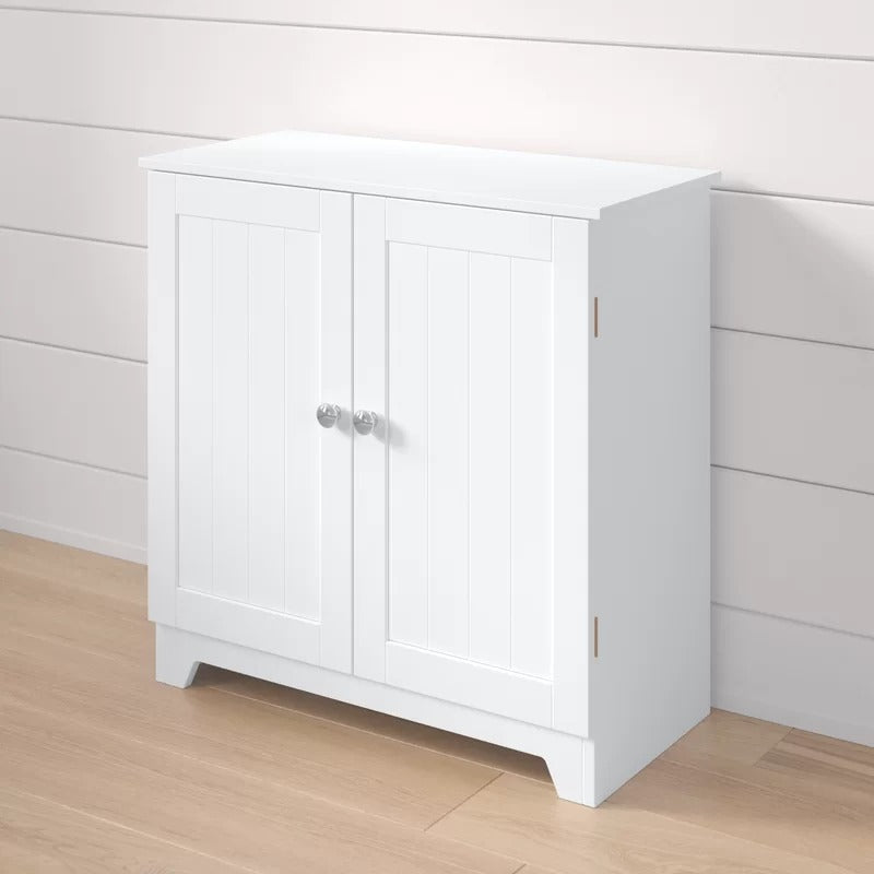 Bathroom Cabinets: 23.6'' W x 11.75'' D Free-Standing Bathroom Cabinet
