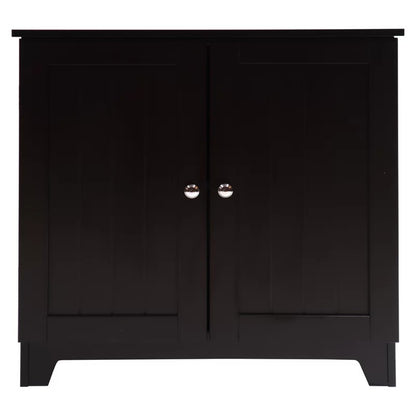 Bathroom Cabinets: 23.6'' W x 11.75'' D Free-Standing Bathroom Cabinet