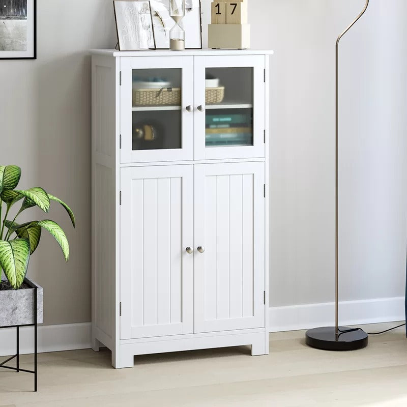 Bathroom Cabinets: 23.6'' W x 42.7'' H x 11.8'' D Linen Cabinet
