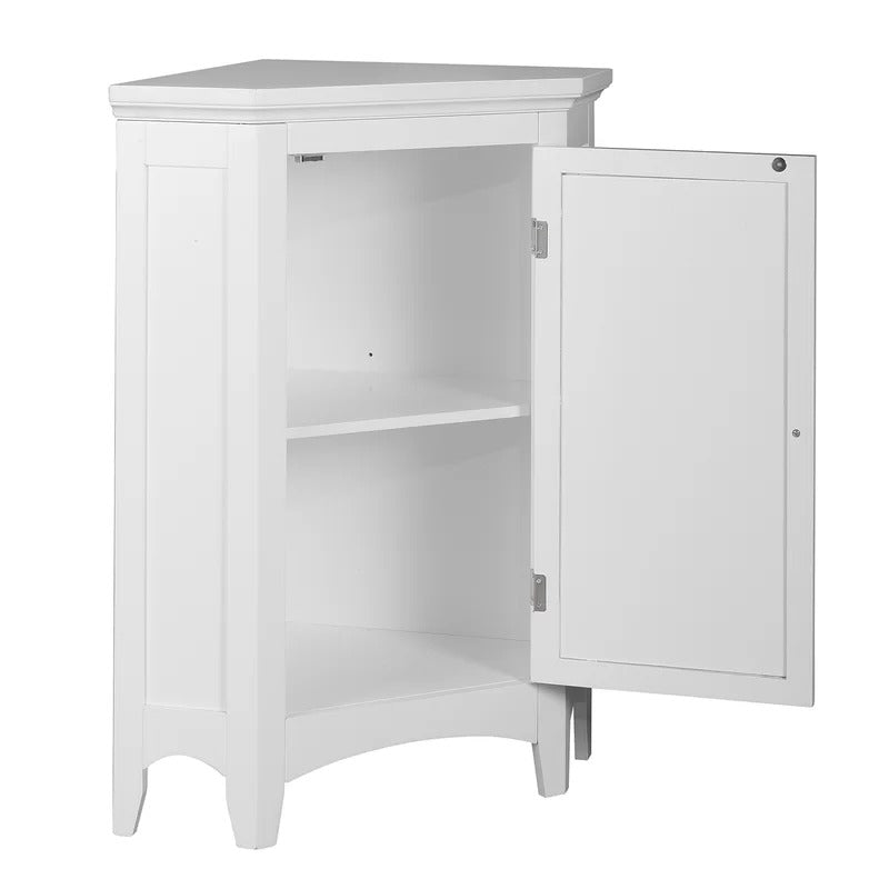 Bathroom Cabinets: 24.75'' W x 32'' H x 17'' D Free-Standing Bathroom Cabinet