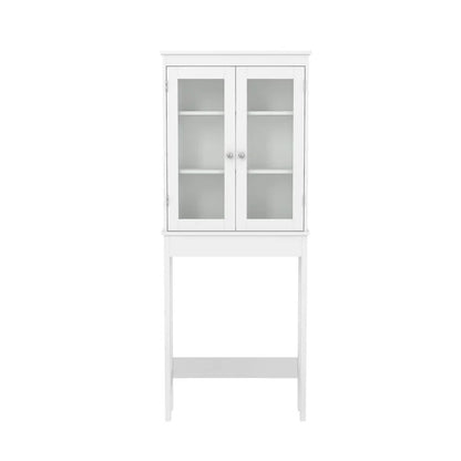Bathroom Cabinets: 25.98'' W x 64.96'' H x 9.01'' D Bathroom Cabinet