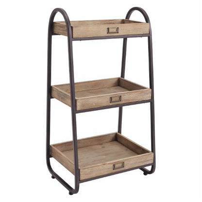 Bathroom Cabinets: Three Tiered Bath Stand