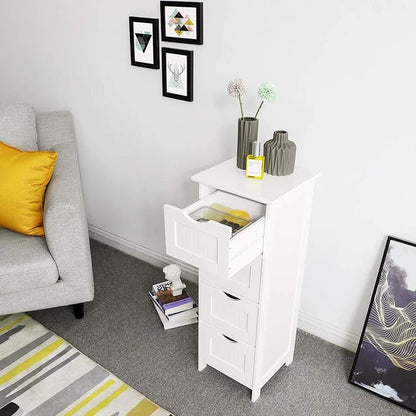 Bathroom Linen Cabinets:11.8'' W x 32.3'' H x 11.8'' D Linen Cabinet