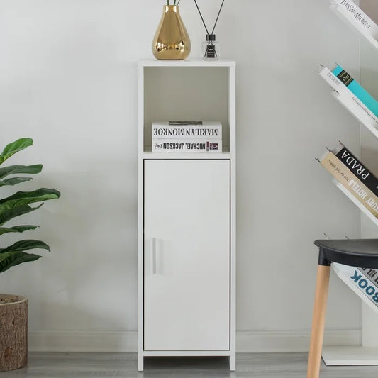 Bathroom Linen Cabinets:12'' W x 37.75'' H x 12'' D Linen Cabinet