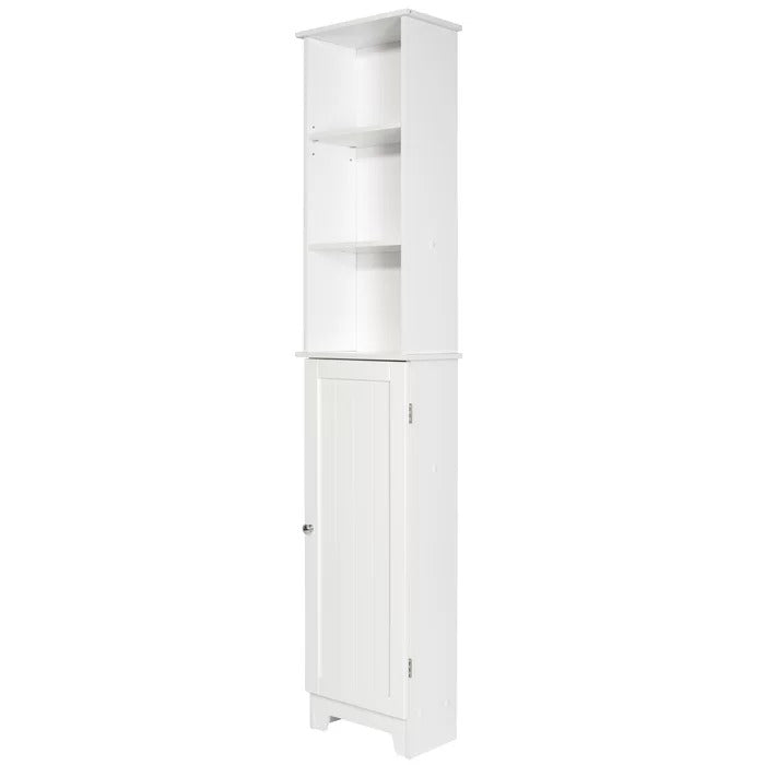 Bathroom Linen Cabinets:13.38'' W x 65.50'' H x 8'' D Linen Cabinet