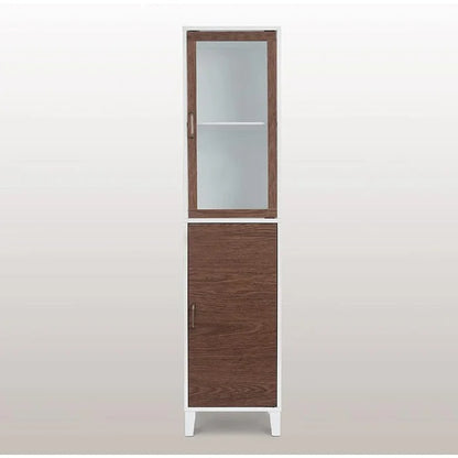 Bathroom Linen Cabinets: 13'' W x 63'' H x 15'' D Linen Cabinet