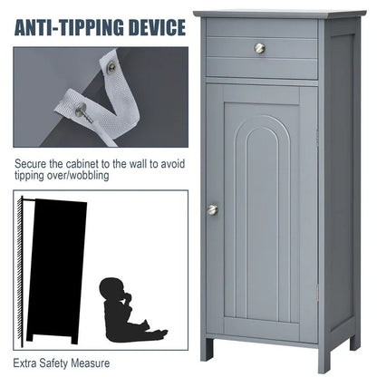 Bathroom Linen Cabinets:14'' W x 34.5'' H x 12'' D Linen Cabinet