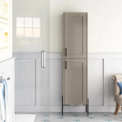 Bathroom Linen Cabinets:18'' W x 71'' H x 14'' D Linen Cabinet